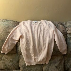 Elle Pink Sweater Kids Large